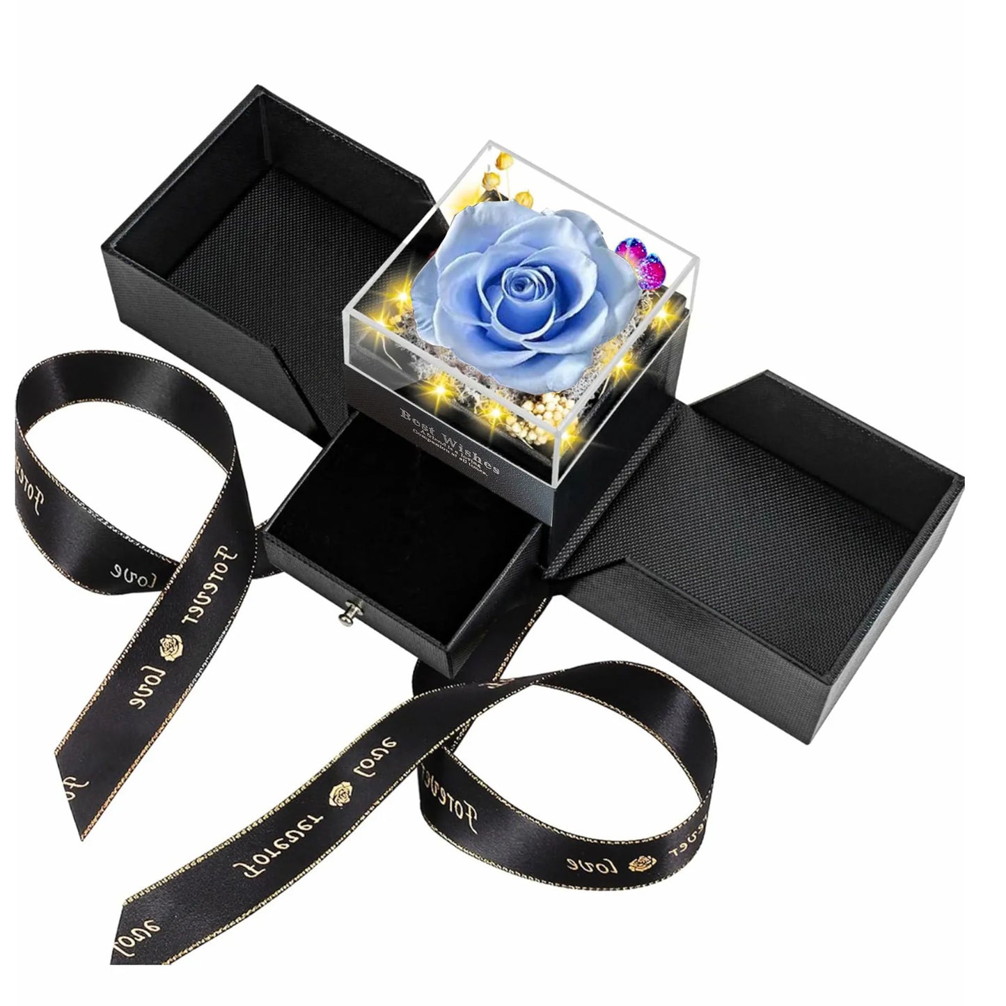 Preserved Rose Jewelry Gift Box