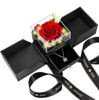 Preserved Rose Jewelry Gift Box